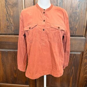 Madewell Women’s 3/4 Button Top